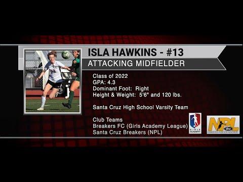 Video of Isla Hawkins Fall 2021 Highlight Reel