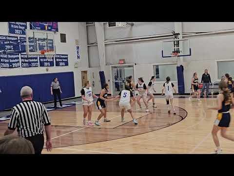 Video of (2 of 2)12-22-23 Natalie 15pts 7 assists vs Coventry Christian