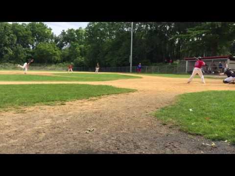 Video of Greg Adams takes to mound 8/17