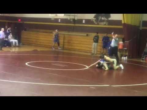 Video of Aaron Phillips (Maroon) third period pin for the win