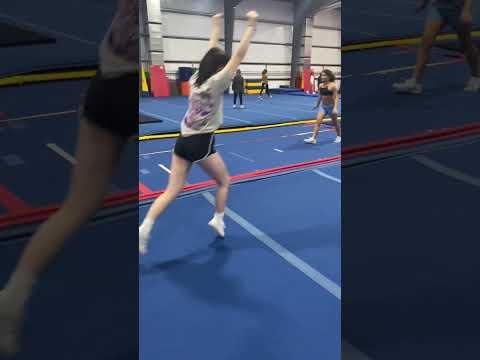 Video of Makayla Hamilton cartwheel tuck