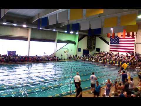 Video of 100 fly lane 6(from bottom)