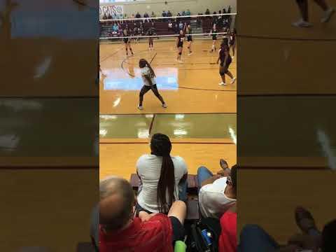 Video of I’m number 18, Libro￼,(volleyball game at BRHS)￼