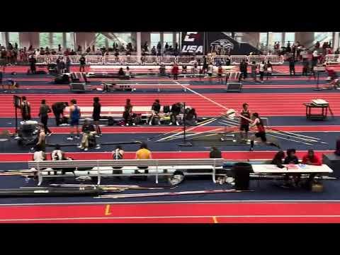 Video of Indoor Christmas Liberty High School Invitational 2024. 12'6" and 13'0"