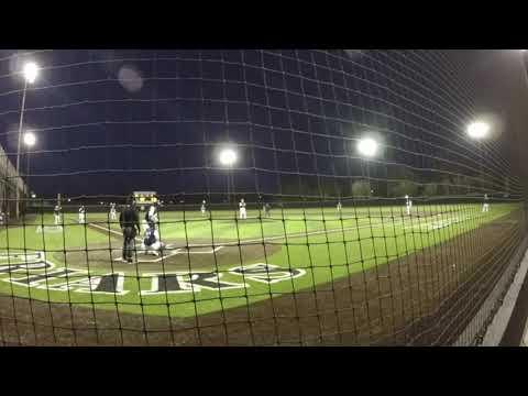 Video of Gives Up Leadoff triple But Strikes Out the Side