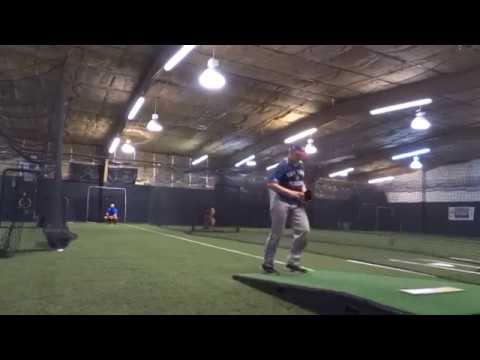 Video of David Chappell class of 2021 RHP 14yrs old 