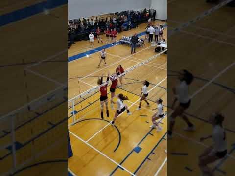 Video of Lilly Hanna #13 #block