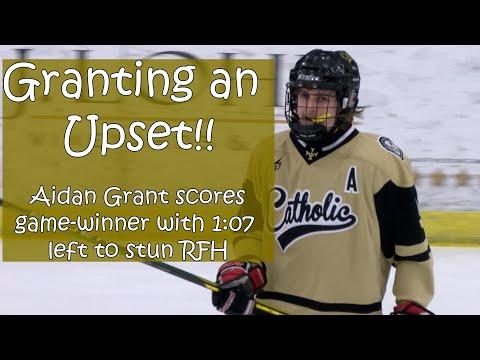 Video of Catholic 3 Rumson Fair Haven 2 | HS Hockey | Aidan Grant Game Winning Goal