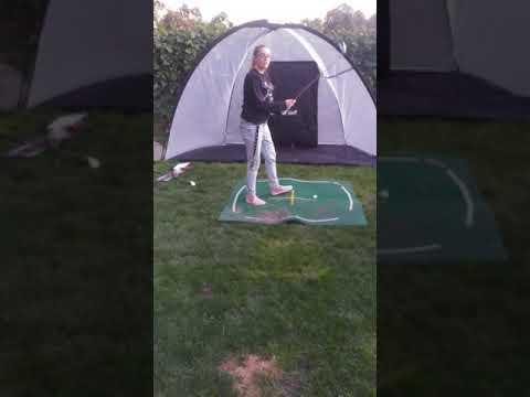 Video of My golf swing with my 7 iron 