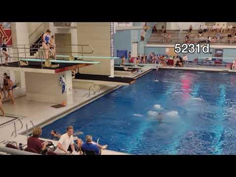 Video of Zones and Minnesota Diving Association Championship + Practice