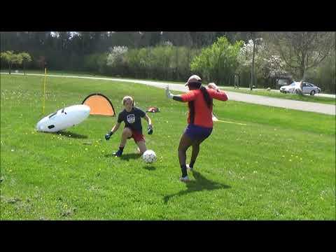 Video of 2020 Training session with Trinidad Tobago GK Saundra Baron