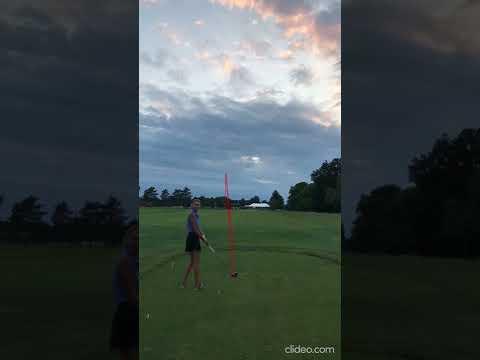 Video of 1 over par 