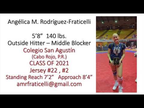 Video of Angélica Rodríguez - Class of 2021; Volleyball Highlight Recruiting