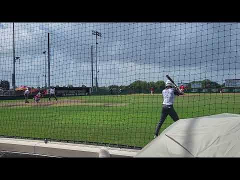 Video of 2 RBI Triple