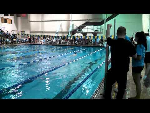 Video of 200 fly lane nine(closest lane)