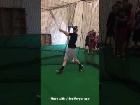 Video of Parker BP session 2016 15yrs old