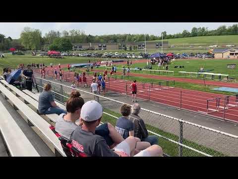 Video of District 9 100MH Championships (2021)