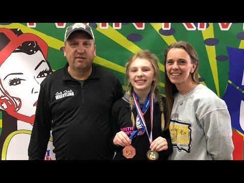 Video of 2023 Twin Rivers Girls National Duals - Team South Dakota Ringnecks 