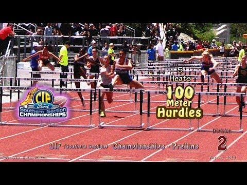 Video of 100h CIF prelims 