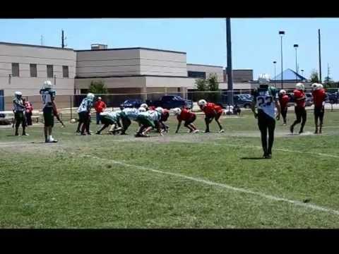 Video of Marquise Johnson - #23 - Santa Fe Cheifs (Green and White)