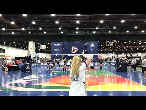 Video of Karissa - USAV Championships FC Elite 15 Navy Class of 2022