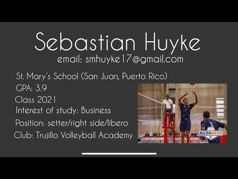 Video of Sebastian Huyke/ Class of 2021/ Setter & Right Side 