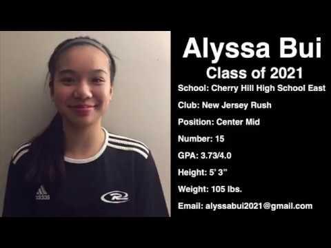 Video of Alyssa Bui Soccer Recruiting Video - Class of 2021