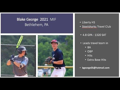 Video of Skills Video - hitting / fielding - Blake George 