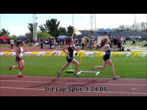 Video of Lauren Breski 1600M PR 2017-04-21