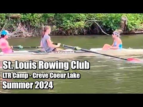 Video of Stroke seat at a learn to row camp. 