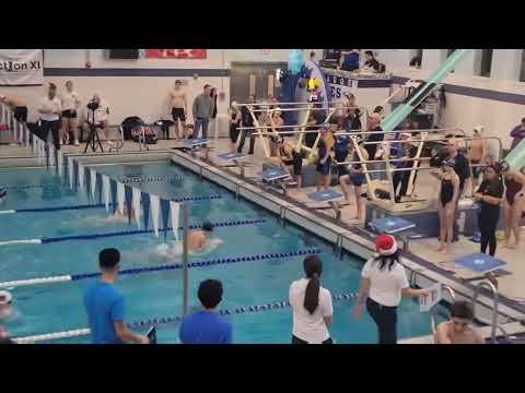 Video of 100 yard breaststroke 1:06