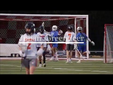 Video of Julian Greendeer '23 Spring 2022 Lacrosse Highlights