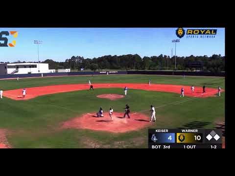 Video of Warner Baseball Highlights 