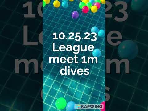 Video of 2023 League Dives