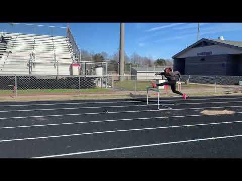 Video of hurdle practice