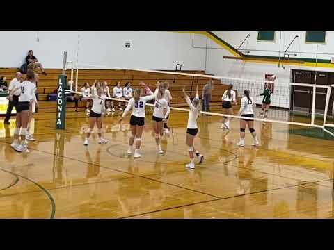 Video of 2021 Highlights  - MKE Sting #16/Randolph Varsity #2   (Hitting/Defense/Serve Receive/Blocks/Serving/Setting)