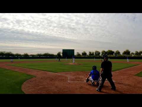 Video of Out at home - 1/14/2022 MLK Tournament - Camelback Ranch AZ