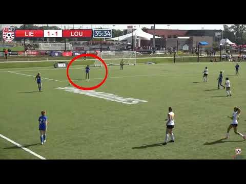 Video of Emiko Pope 2019 USYS Championship Game U16 Girls