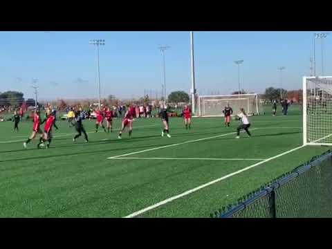 Video of Sarah Swonger Goal SLSG (St. Louis Showcase) 11/2/19 2020 MF