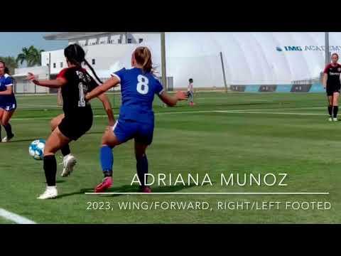 Video of Adriana Munoz | Highlights 2021 - 2022.