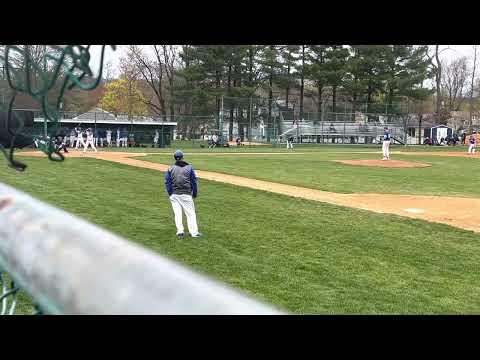 Video of Adam Gross Union Catholic gets a key strikeout in the bottom of the 8th to help notch the win in relief. 4/21/22