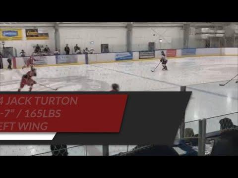 Video of #4 Jack Turton (RED) Clipped All Game Shifts