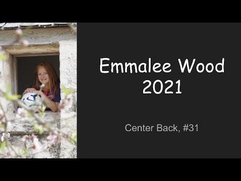 Video of Emmalee Wood Center Back Soccer Highlights @ EXACT Camp July 2020