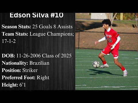 Video of Edson Silva - Striker - Class of 2025