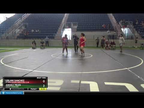 Video of High School Girls 225 Annika Miles Swamp Monsters Vs Leilani Sanchez El Paso Supers Wrestling Club