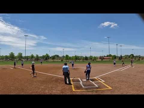 Video of Line drive hit to left field