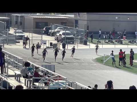 Video of Jordyn Thomas 200m Dash, Lane6, Baseline League Prelims Dated 4/25/2022