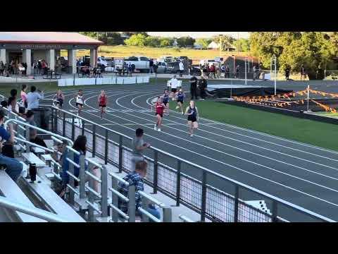 Video of District Champ 200m PR 26.08