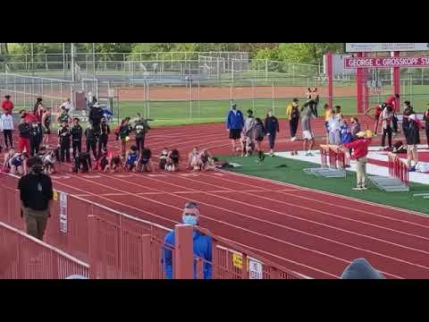 Video of Invitational meet 100m