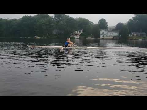 Video of Single Rowing at Blood Street Sculls